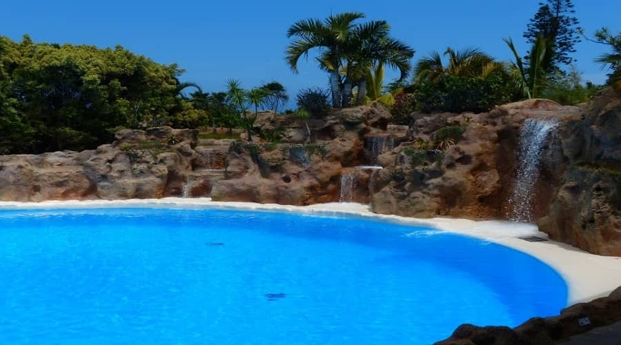 pool waterfall ideas