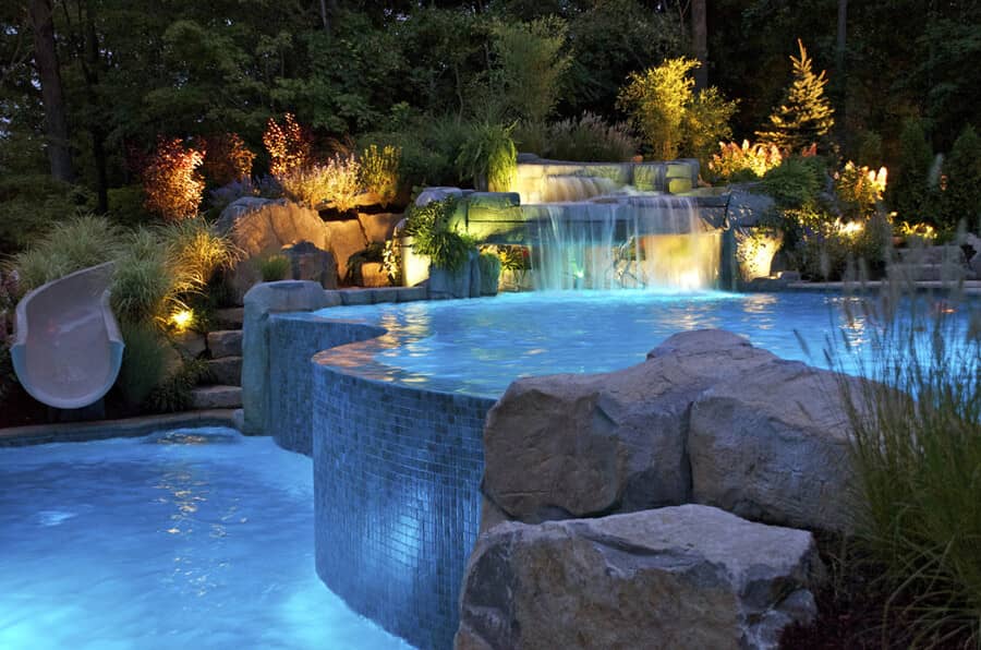 Example of a trendy pool design in New York
