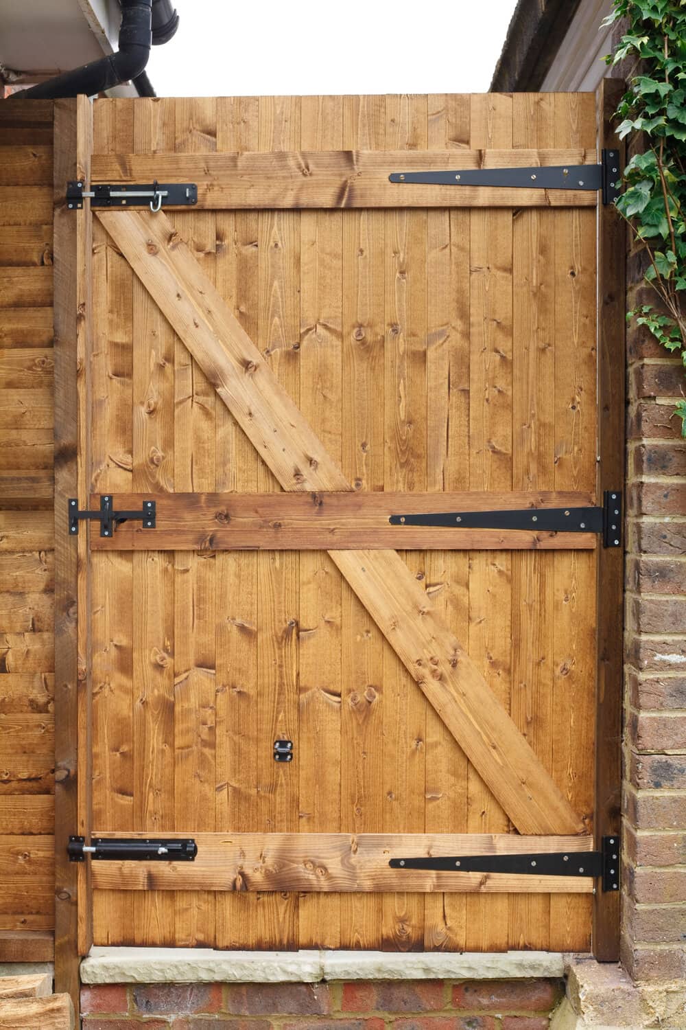 wooden door