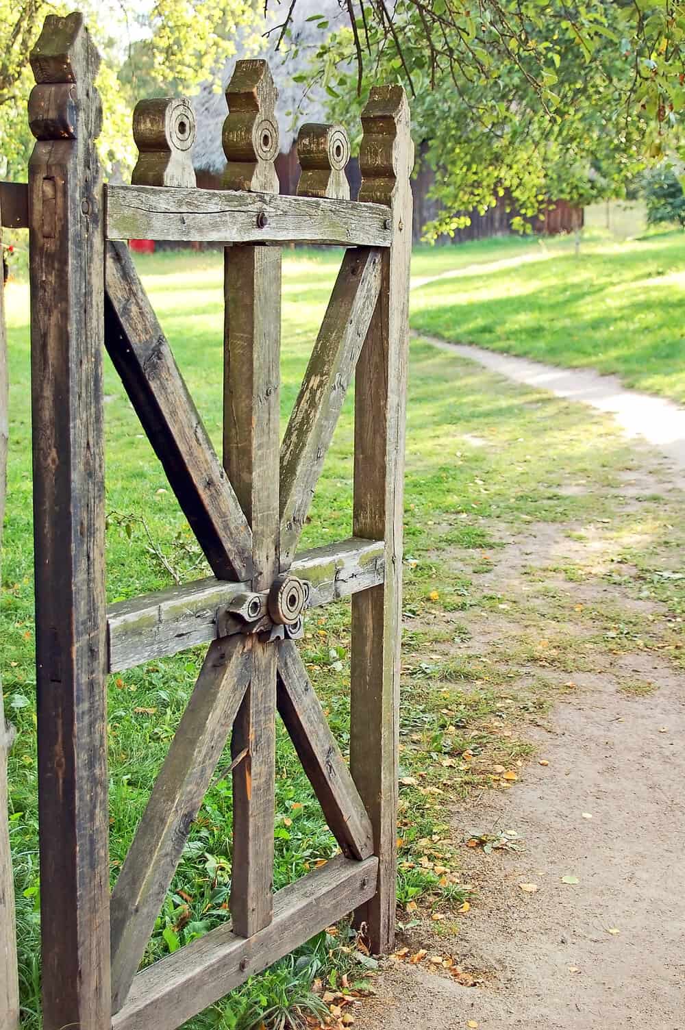 vintage gate