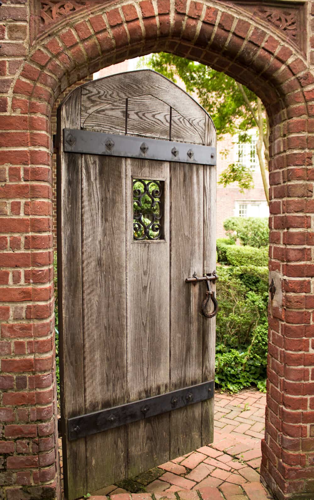 door with a window